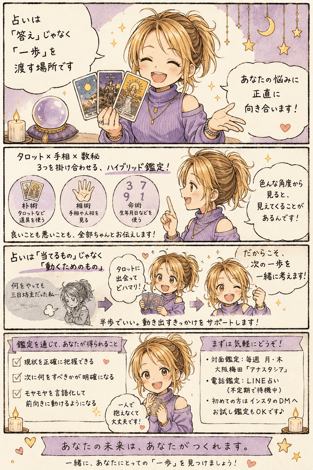 私の鑑定スタイル