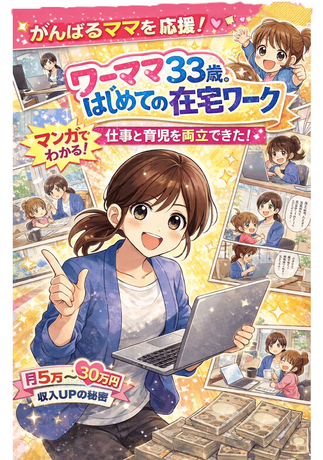 ワーママ33歳はじめての在宅ワーク